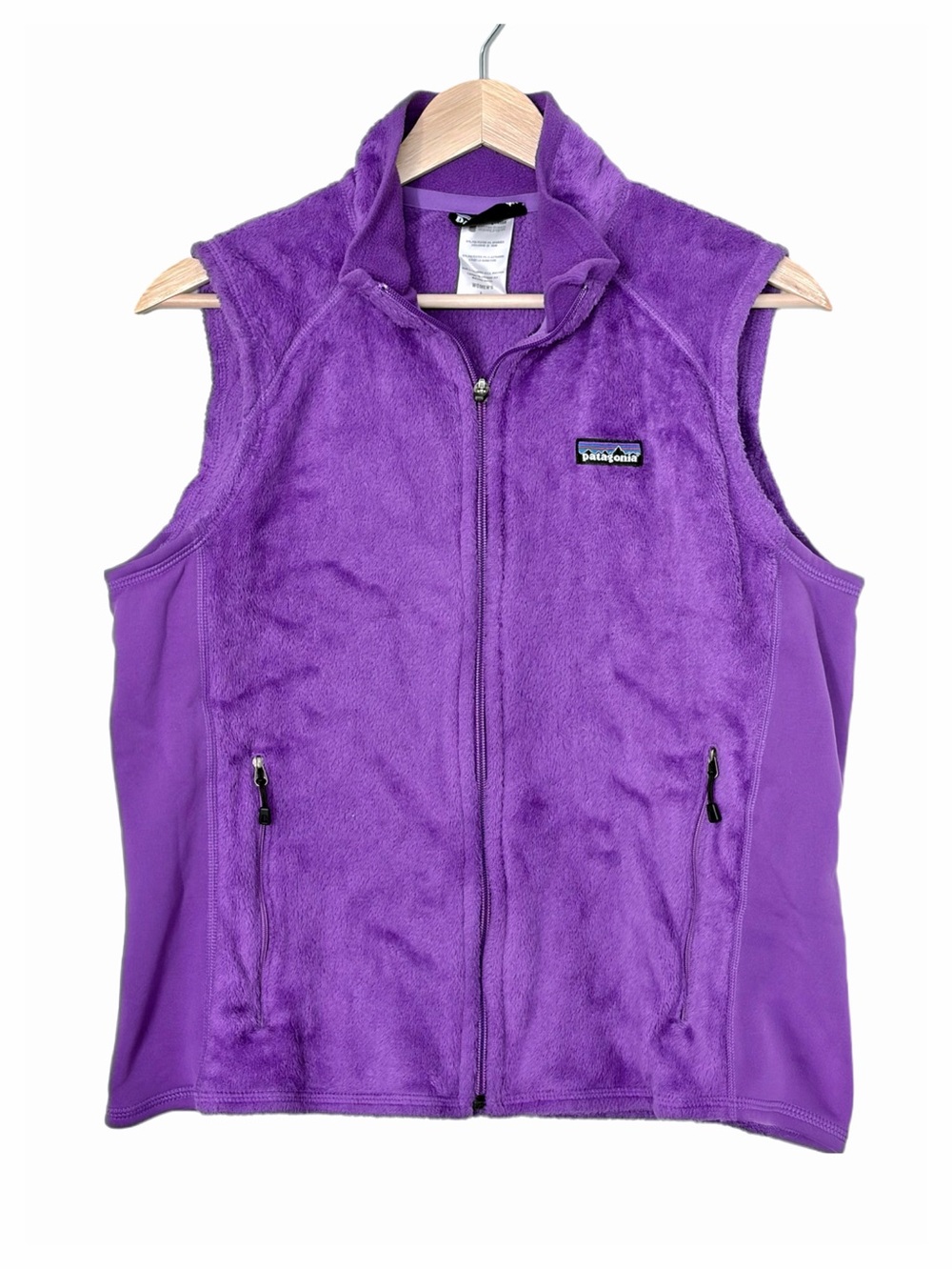Patagonia Polartec Thermal Pro Fleece Vest in Purple Size Large